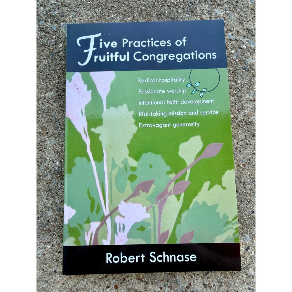 Five Practices of Fruitful Congregation Robert Schnase Paperback Church Ministry